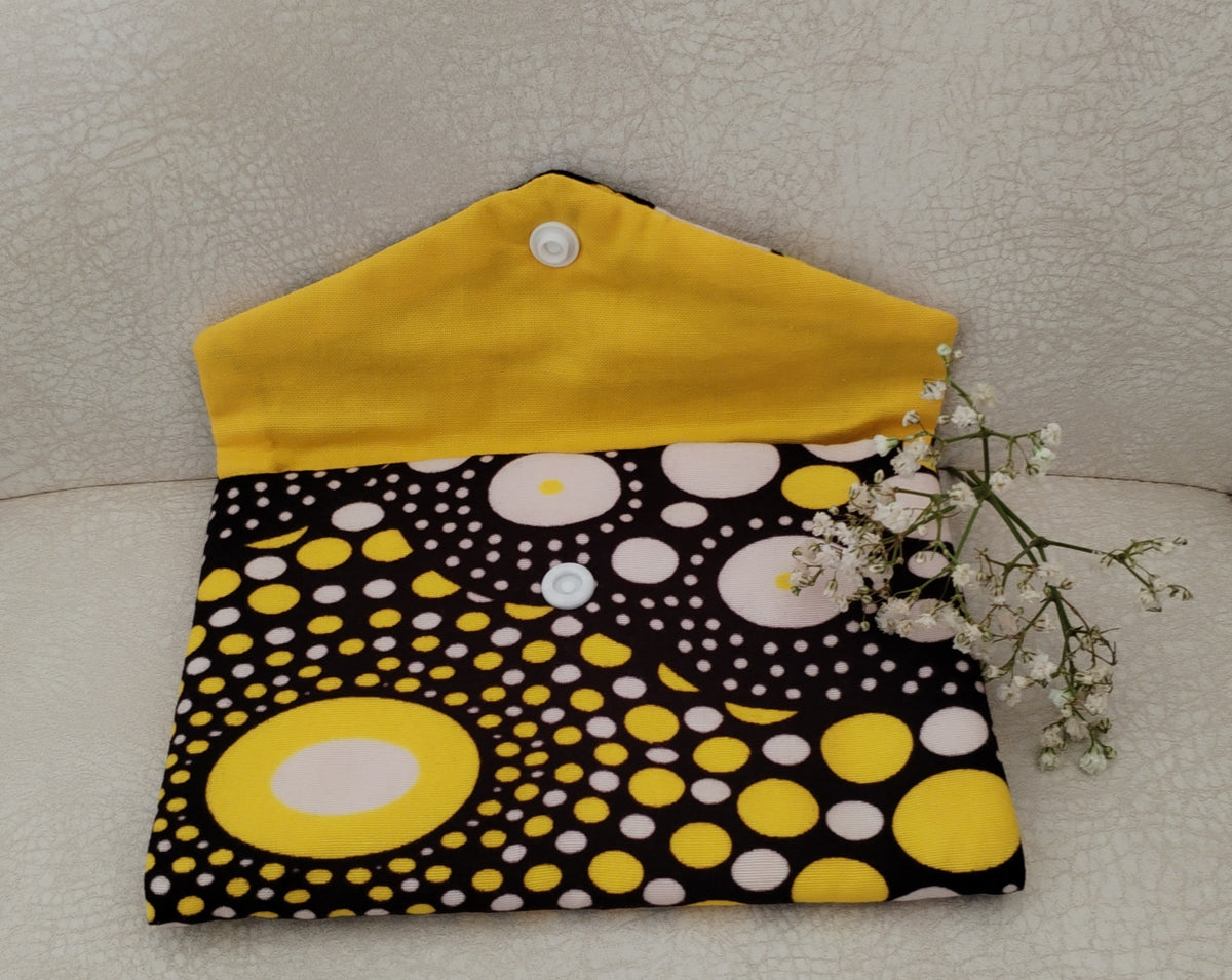 Pochette "portefeuille" double compartiment