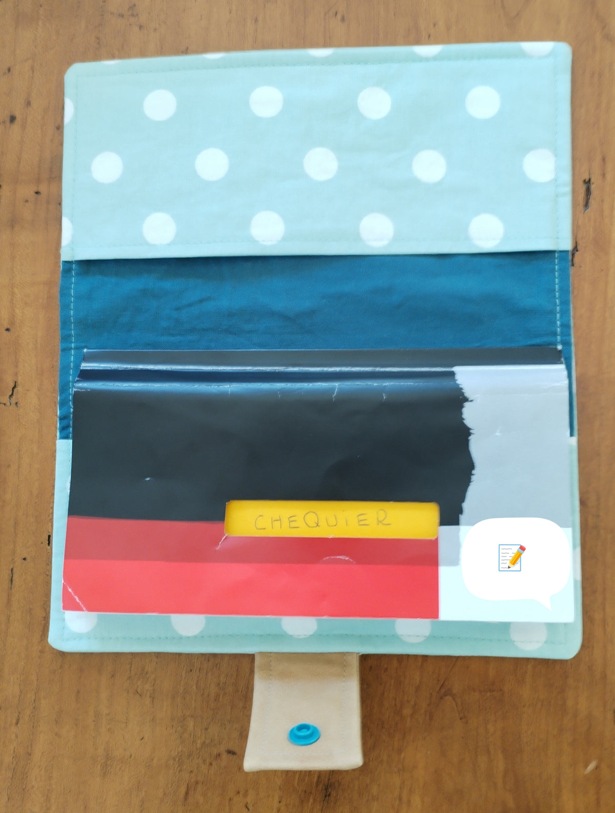 Etui porte-chéquier