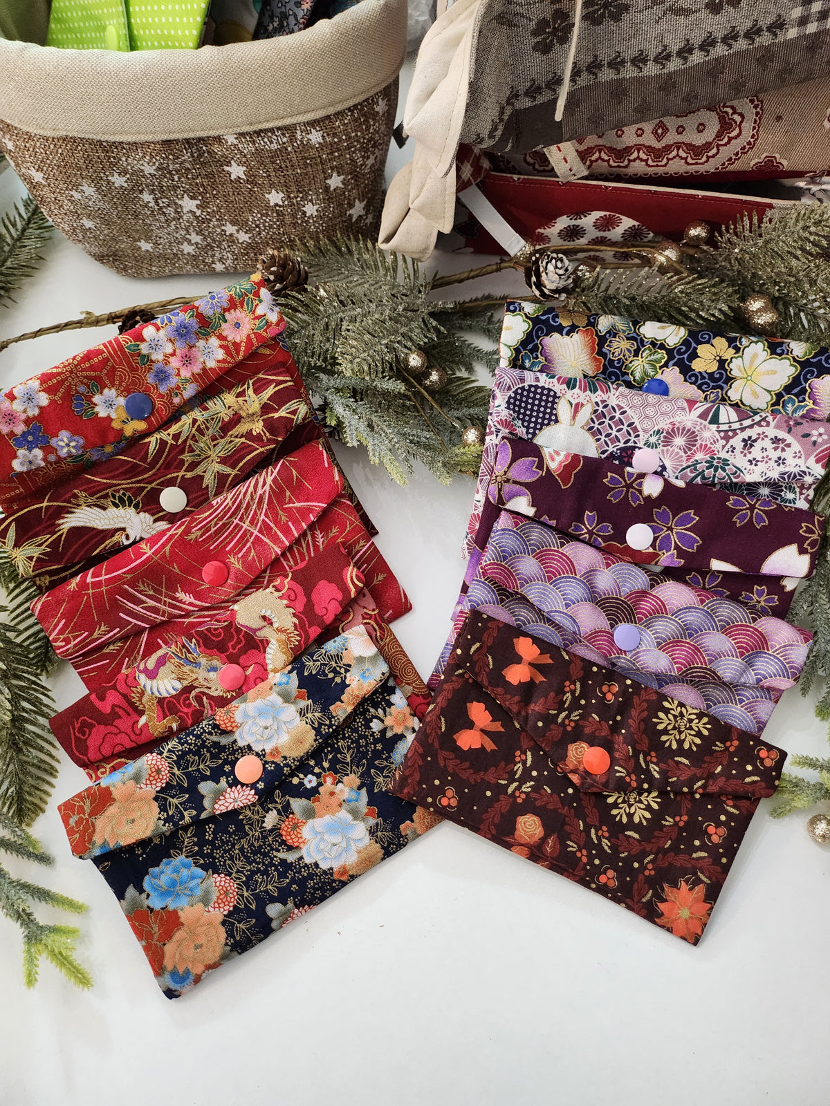 Petites pochettes " style japonais"