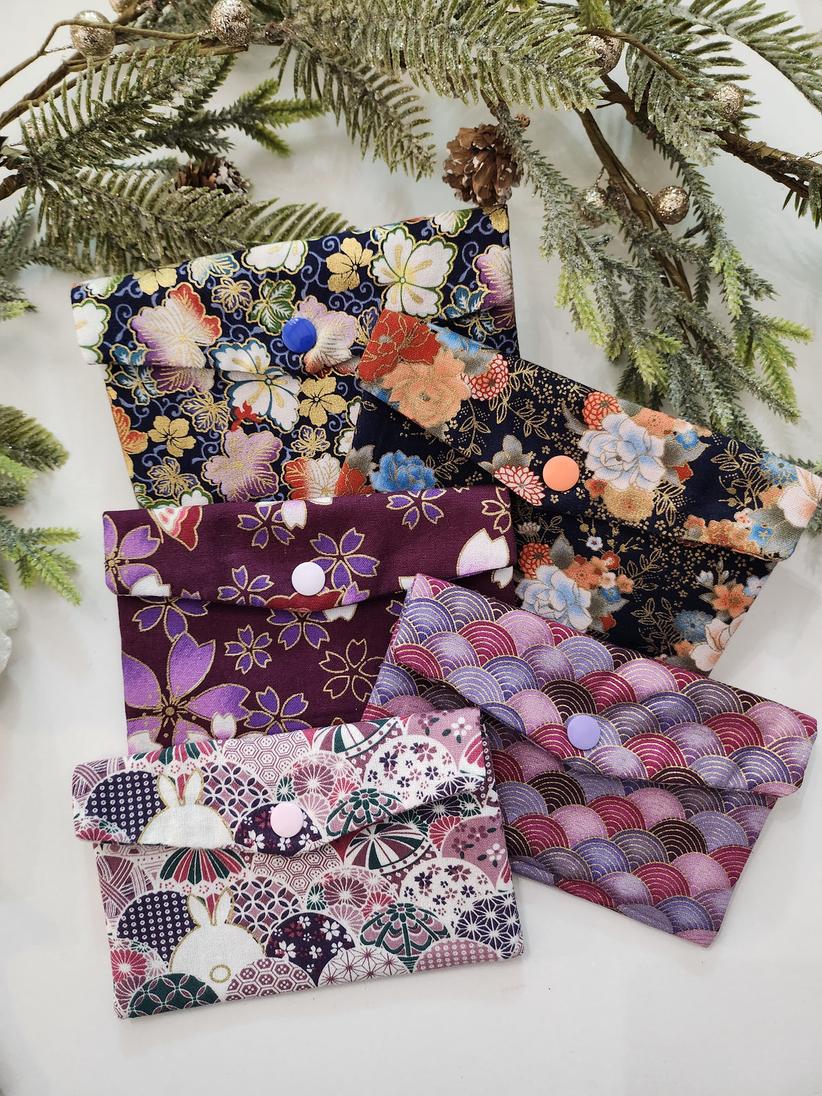 Petites pochettes " style japonais"