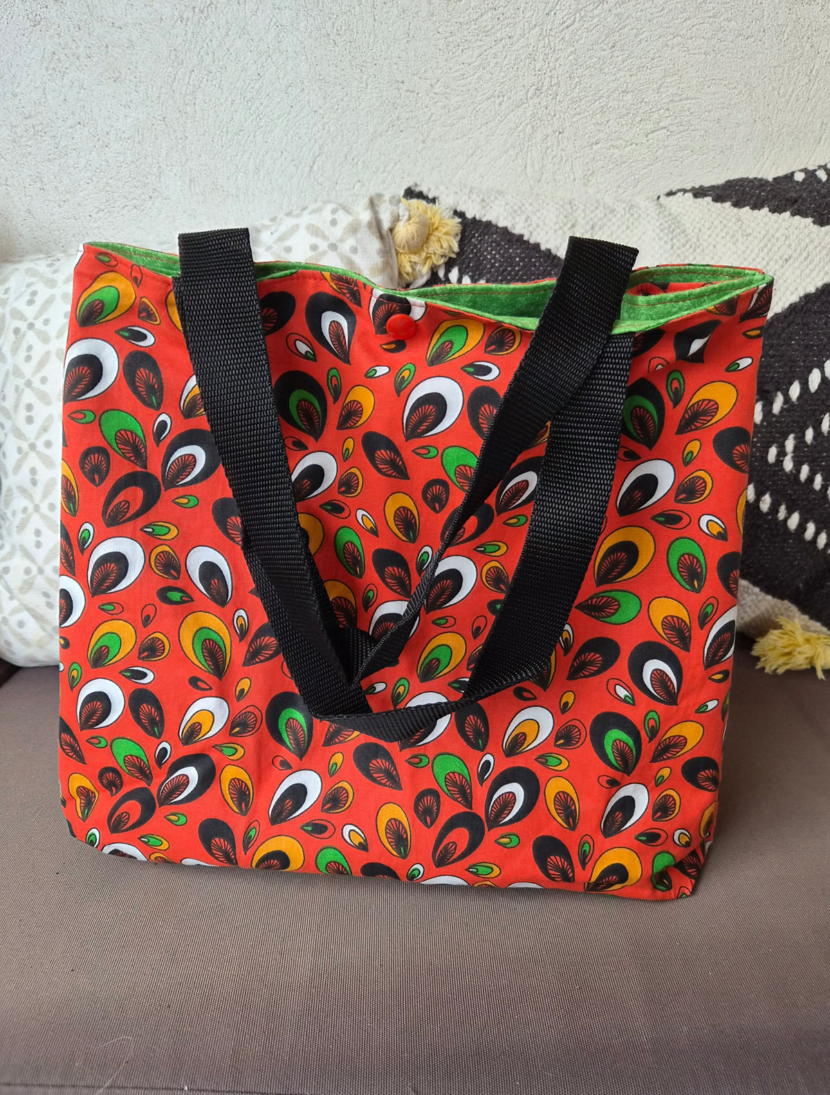 Grands sacs "cabas" réversibles