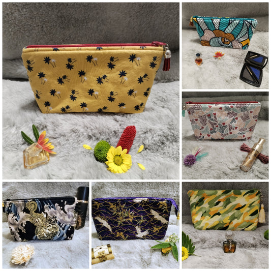 Trousses ( maquillage, produits de beauté...)