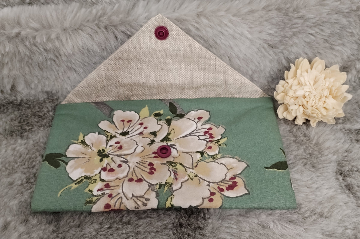 Petites pochettes tissu forme enveloppe