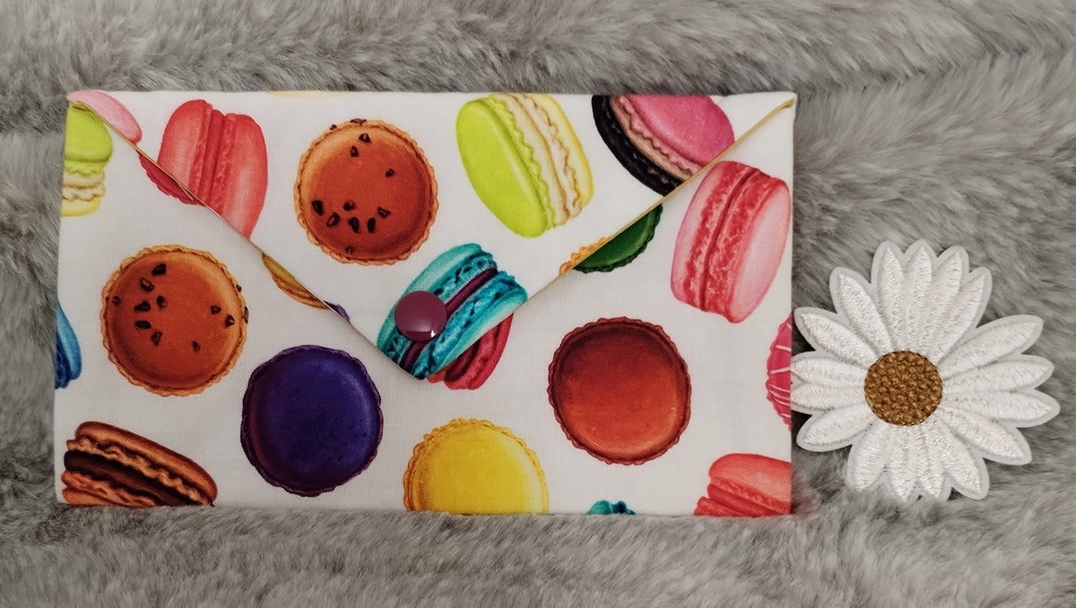 Petites pochettes tissu forme enveloppe
