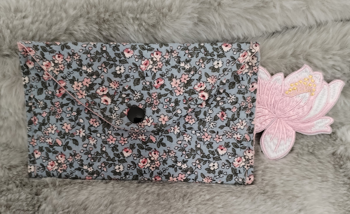 Petites pochettes tissu forme enveloppe
