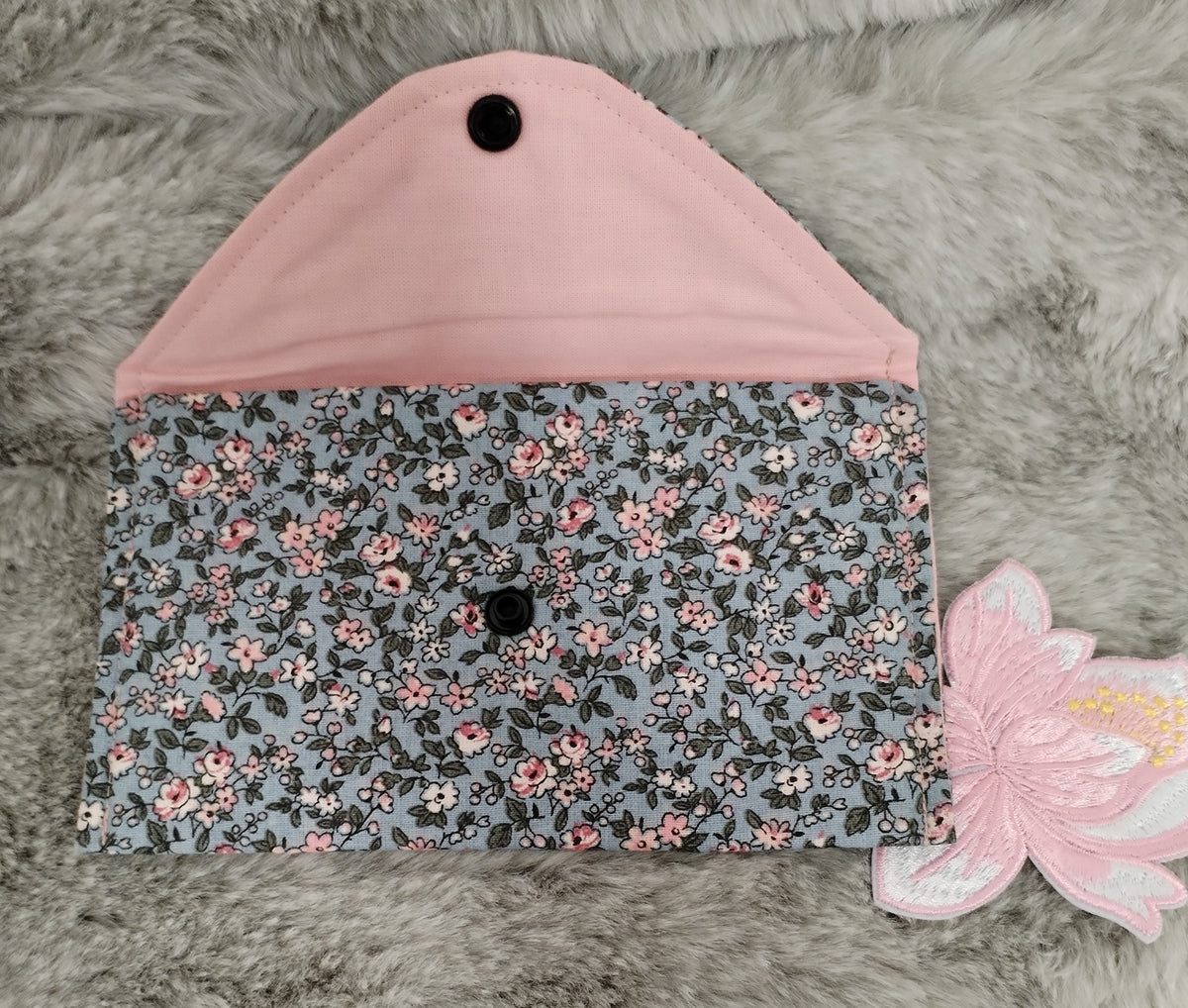 Petites pochettes tissu forme enveloppe