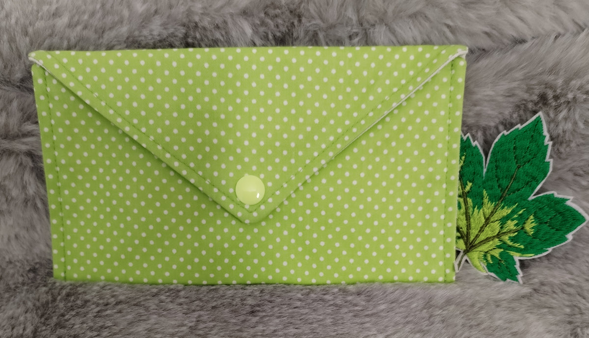 Petites pochettes tissu forme enveloppe