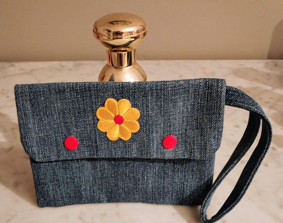 Petites pochettes tissu avec dragonne