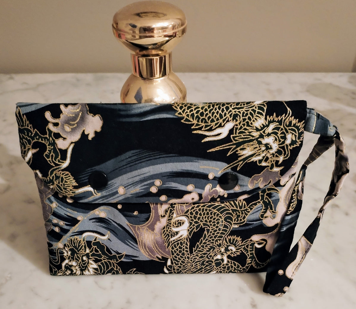 Petites pochettes tissu avec dragonne