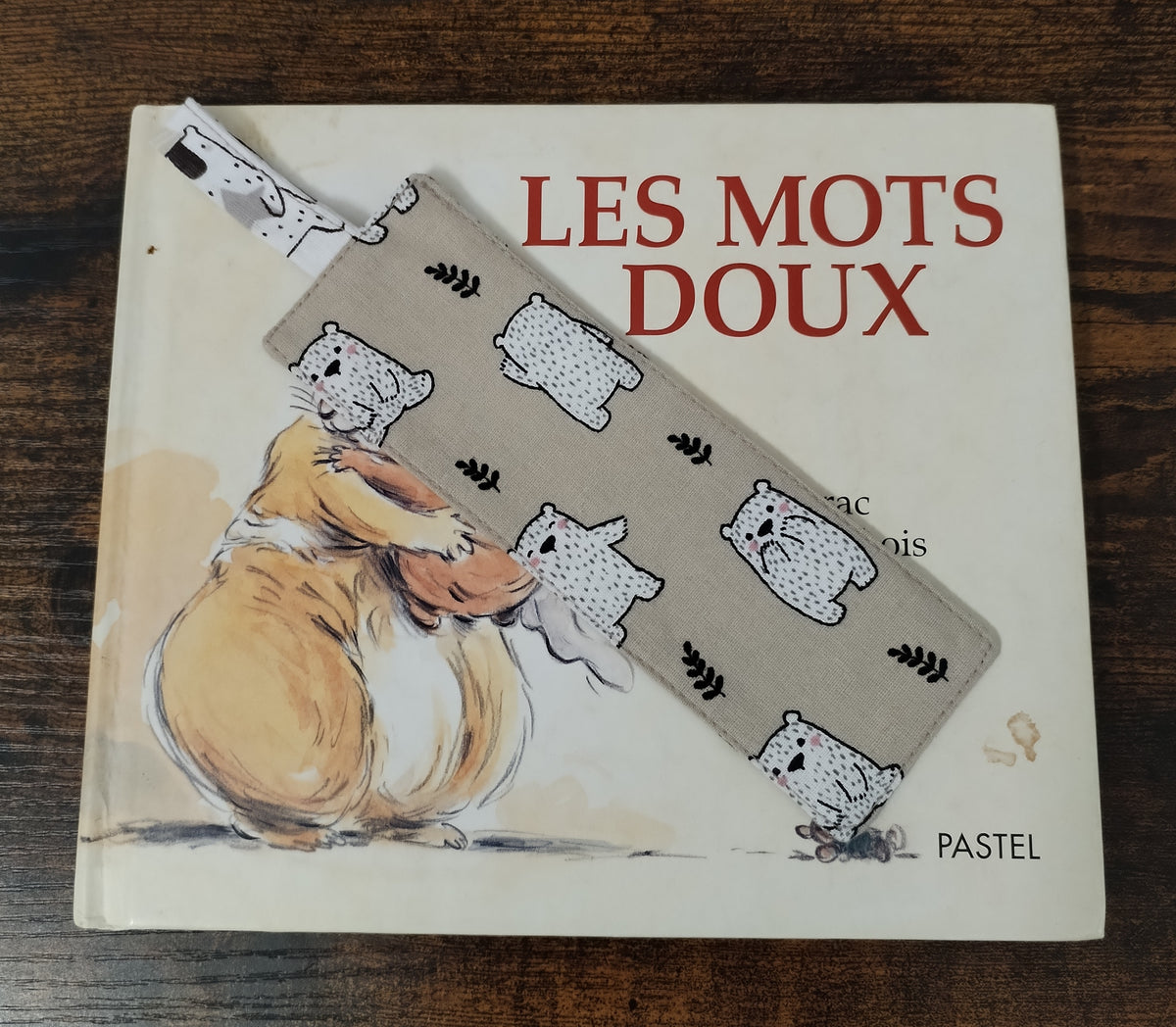 Marque- pages tissu pour livres