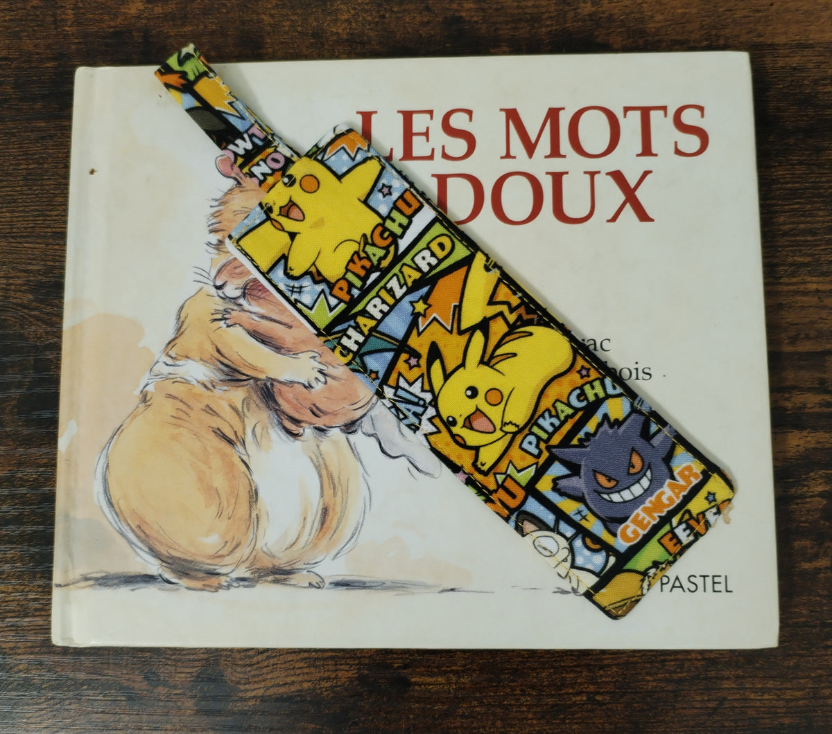 Marque- pages tissu pour livres