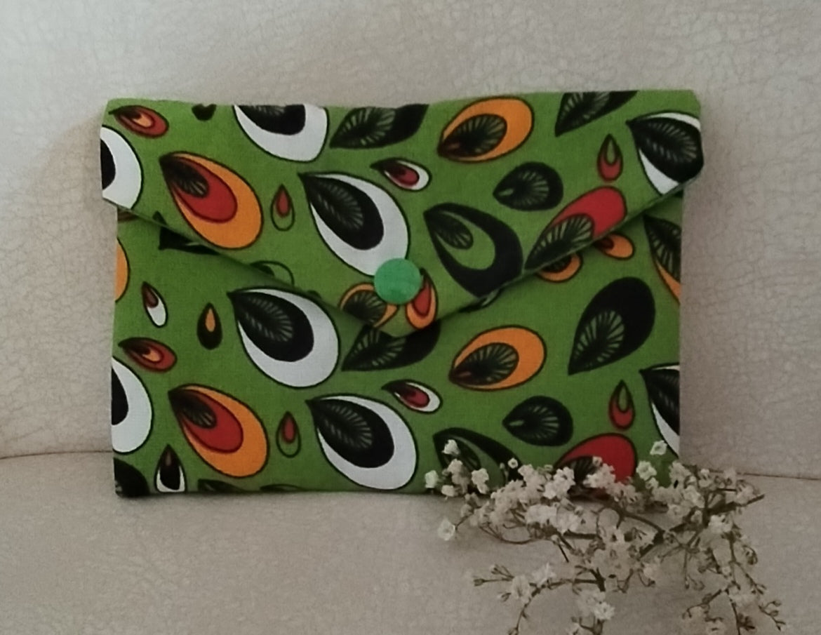 Pochette "portefeuille" double compartiment