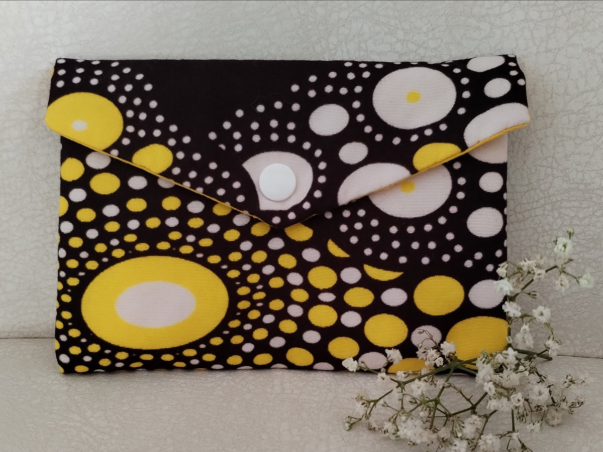 Pochette "portefeuille" double compartiment