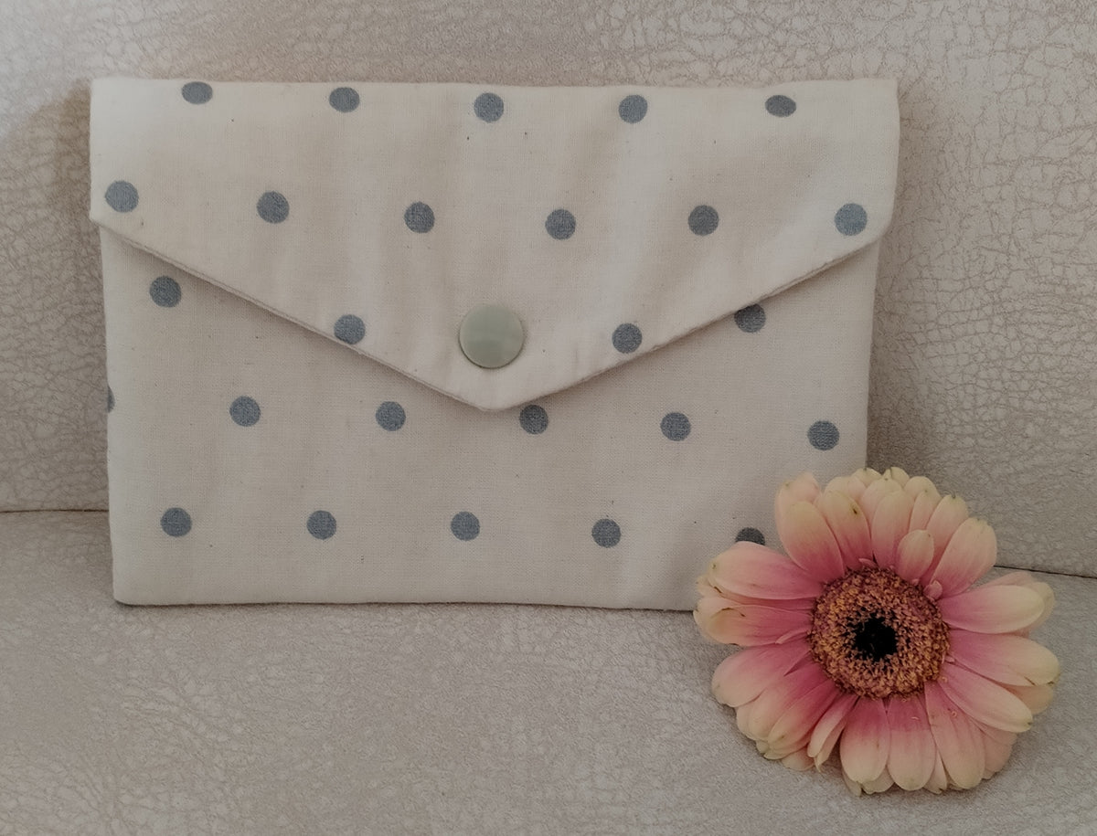 Pochette "portefeuille" double compartiment