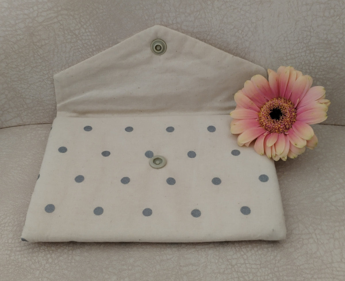 Pochette "portefeuille" double compartiment
